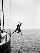 Jumping From a Boat by Andreas Magnusson on GIANT ART - photography boat