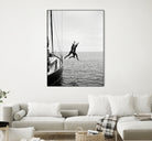 Jumping From a Boat by Andreas Magnusson on GIANT ART - photography boat