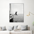Jumping From a Boat by Andreas Magnusson on GIANT ART - photography boat