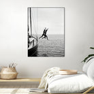 Jumping From a Boat by Andreas Magnusson on GIANT ART - photography boat