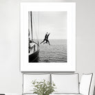 Jumping From a Boat by Andreas Magnusson on GIANT ART - photography boat
