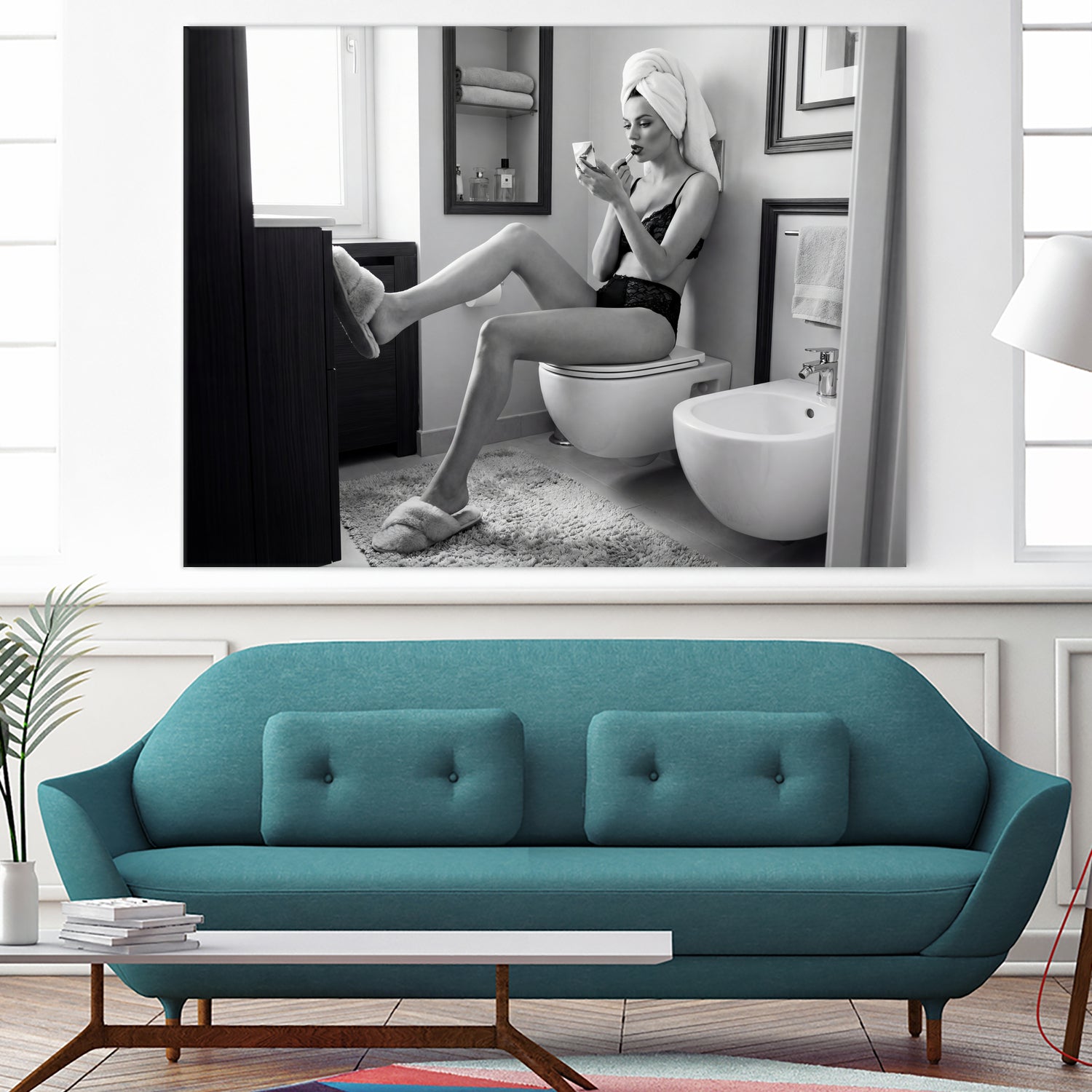 Getting Ready for the Party by Andreas Magnusson on GIANT ART - photography make up