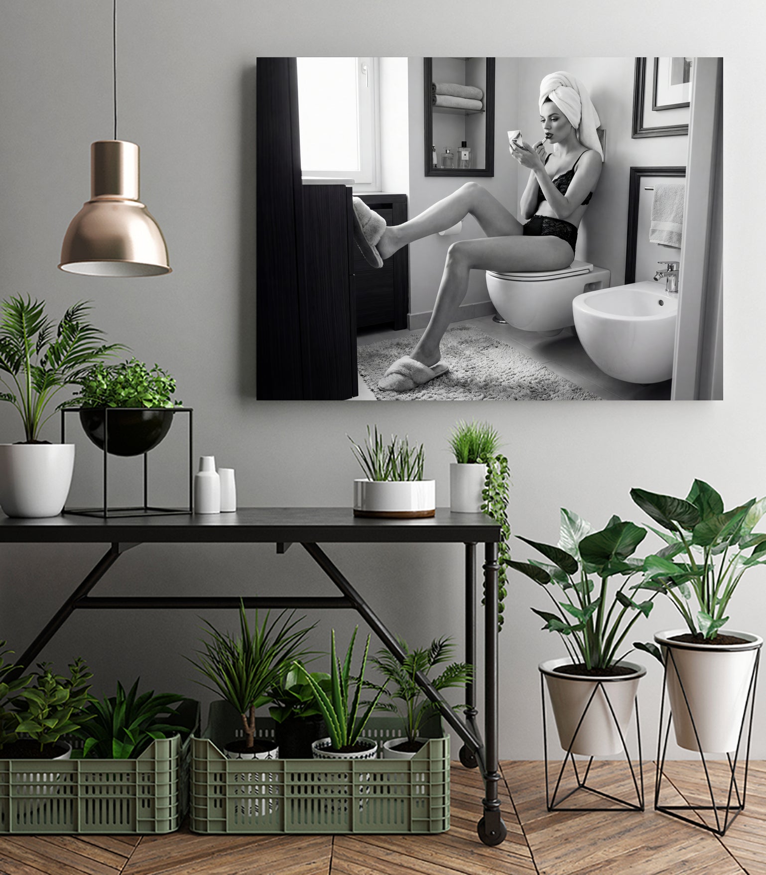 Getting Ready for the Party by Andreas Magnusson on GIANT ART - photography make up