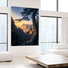 Forests towering over endless mountains by Yuan Cui on GIANT ART -  photography 