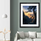 Forests towering over endless mountains by Yuan Cui on GIANT ART -  photography 