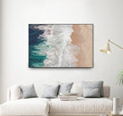 Where the Ocean Ends... by Andreas on GIANT ART - green landscape ocean