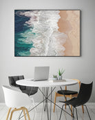 Where the Ocean Ends... by Andreas on GIANT ART - green landscape ocean