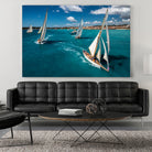 Race start by Marc Pelissier on GIANT ART - sailboats photography sailboats