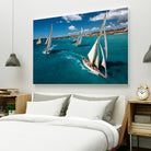 Race start by Marc Pelissier on GIANT ART - sailboats photography sailboats