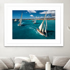 Race start by Marc Pelissier on GIANT ART - sailboats photography sailboats