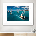 Race start by Marc Pelissier on GIANT ART - sailboats photography sailboats