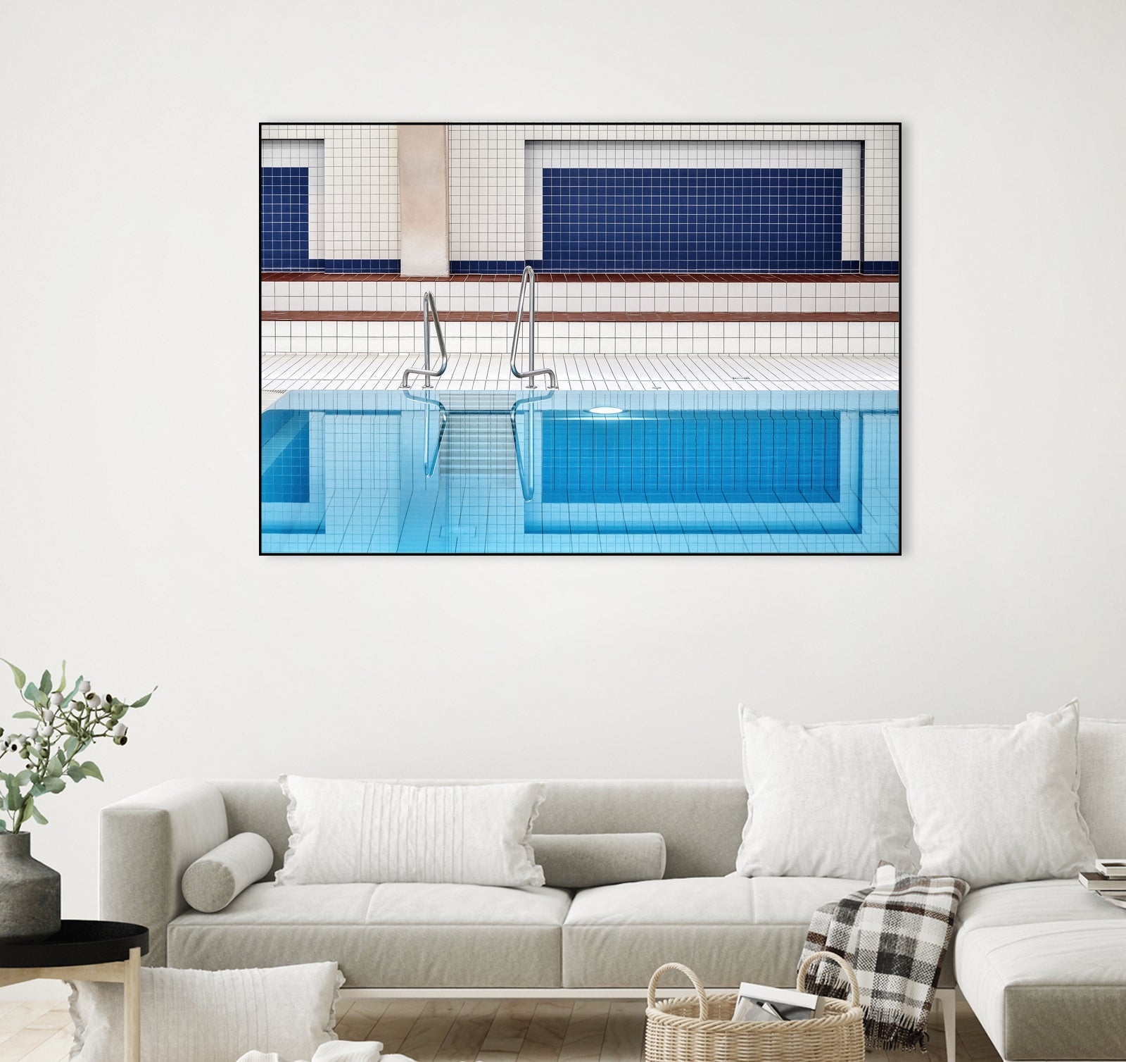 swimming by Renate on GIANT ART - abstract indoor