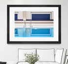 swimming by Renate on GIANT ART - abstract indoor