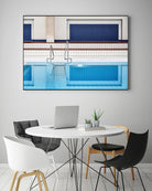 swimming by Renate on GIANT ART - abstract indoor