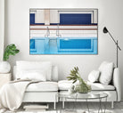 swimming by Renate on GIANT ART - abstract indoor