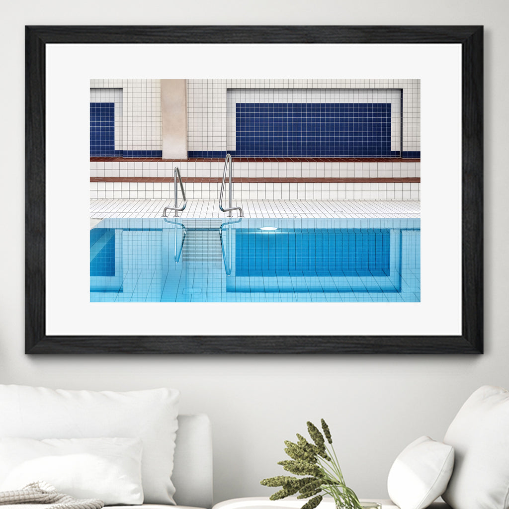 swimming by Renate on GIANT ART - abstract indoor