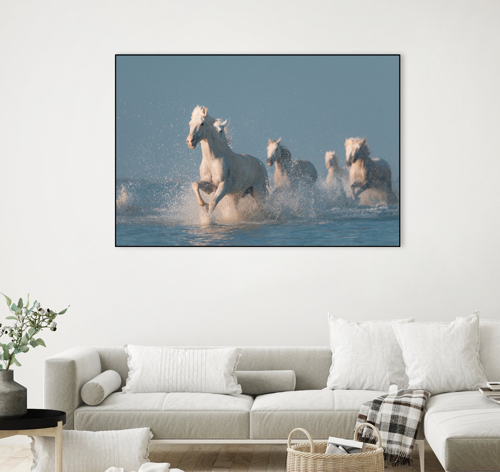 Angels of Camargue by Rostovskiy on GIANT ART - animals horse