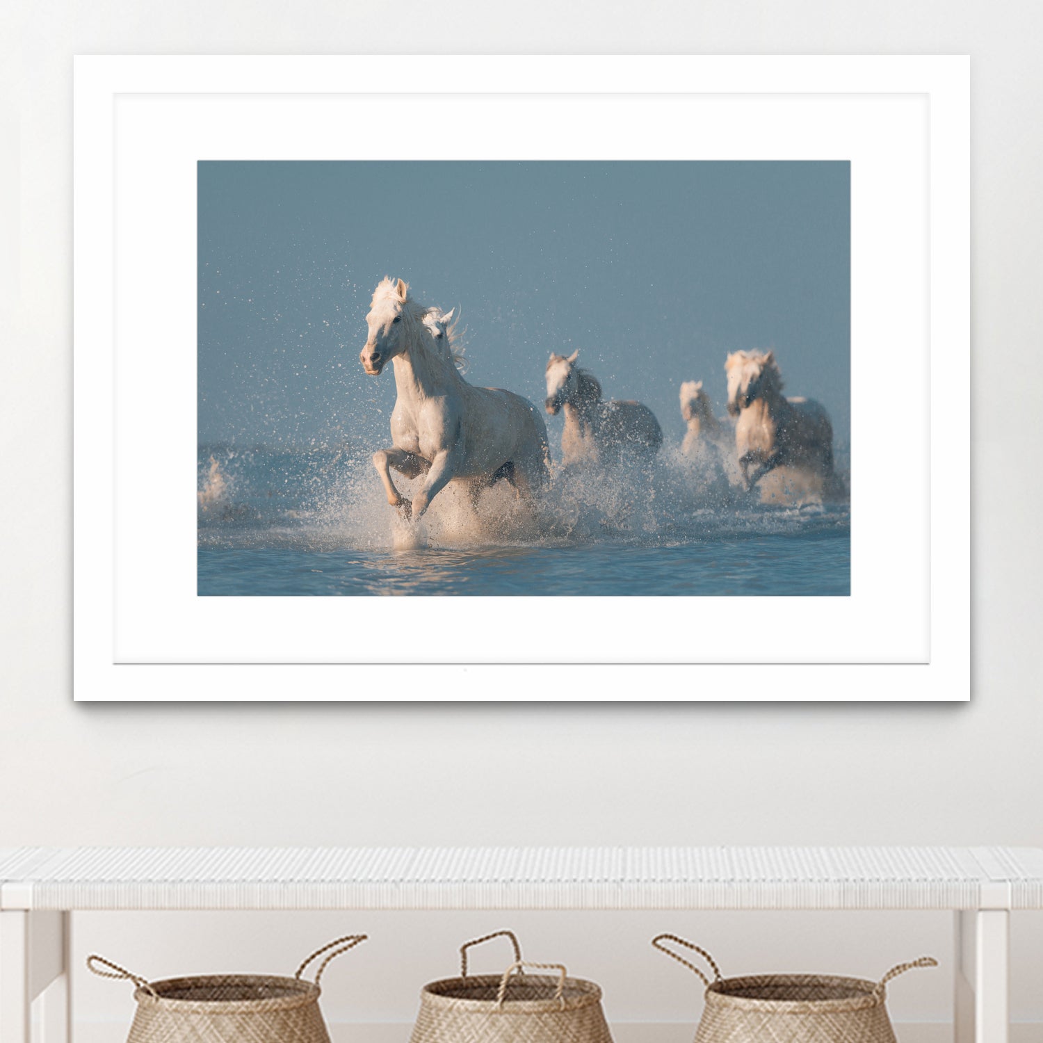 Angels of Camargue by Rostovskiy on GIANT ART - animals horse