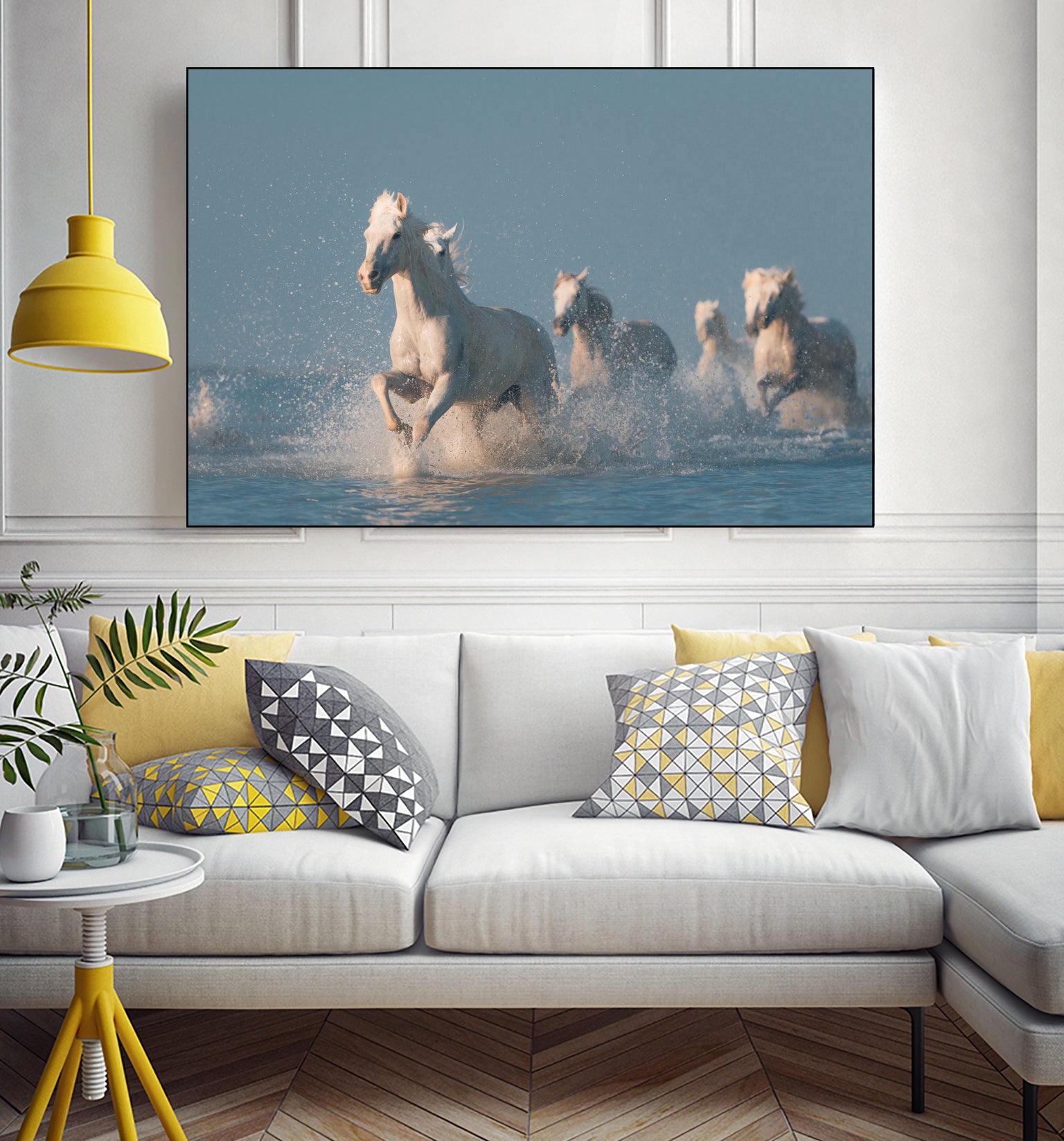 Angels of Camargue by Rostovskiy on GIANT ART - animals horse