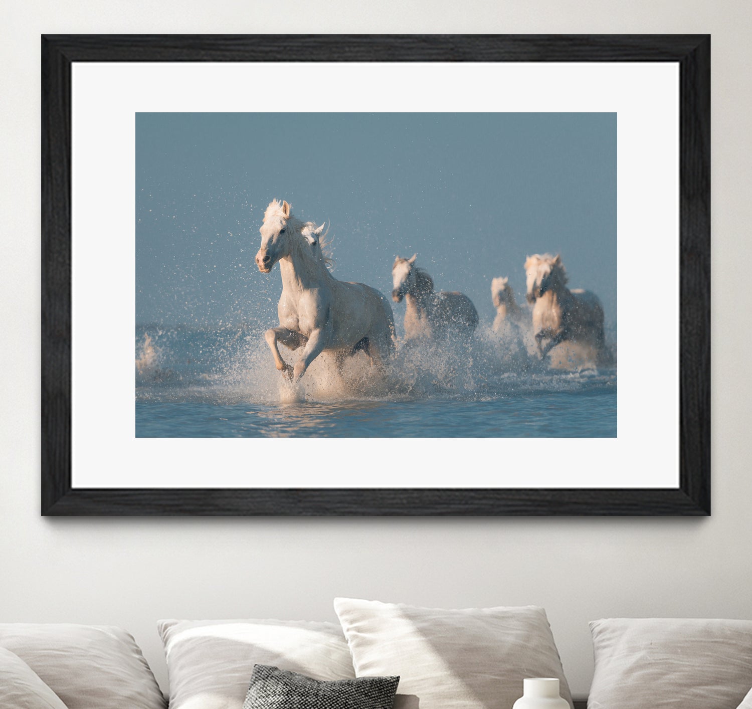 Angels of Camargue by Rostovskiy on GIANT ART - animals horse