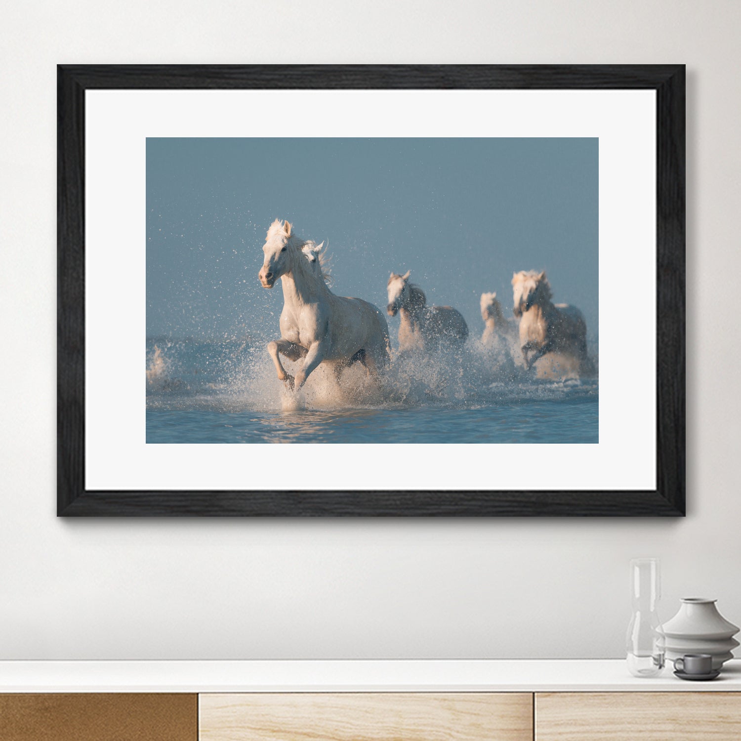 Angels of Camargue by Rostovskiy on GIANT ART - animals horse