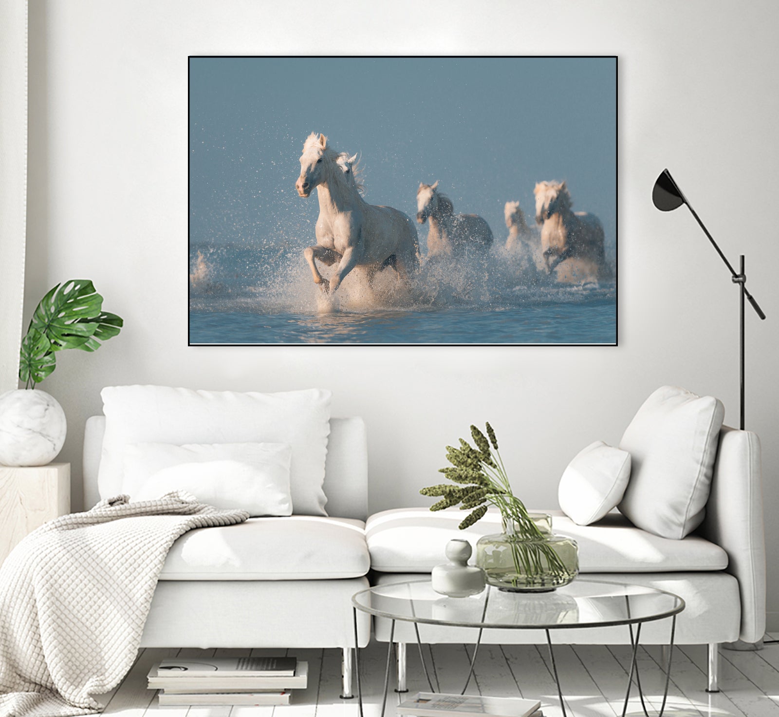 Angels of Camargue by Rostovskiy on GIANT ART - animals horse