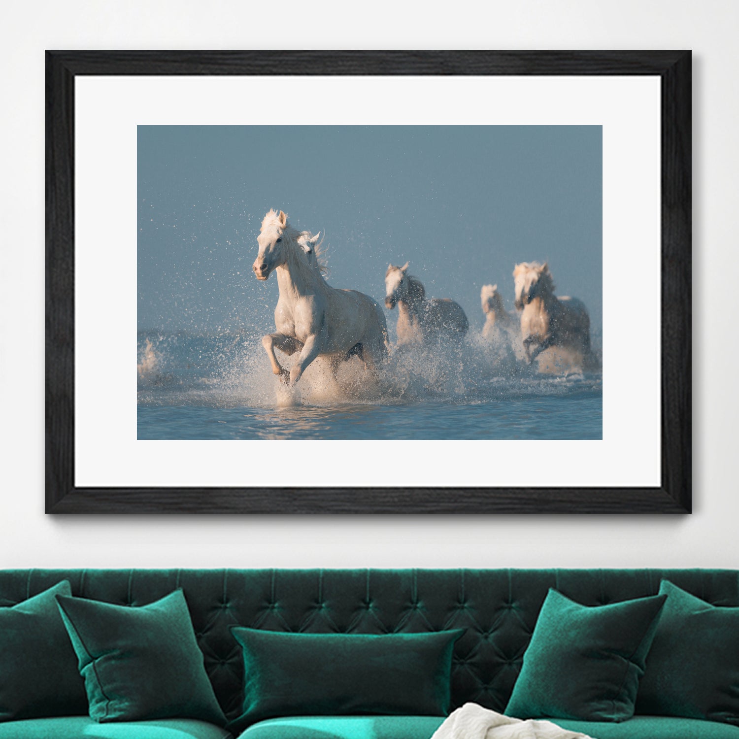 Angels of Camargue by Rostovskiy on GIANT ART - animals horse