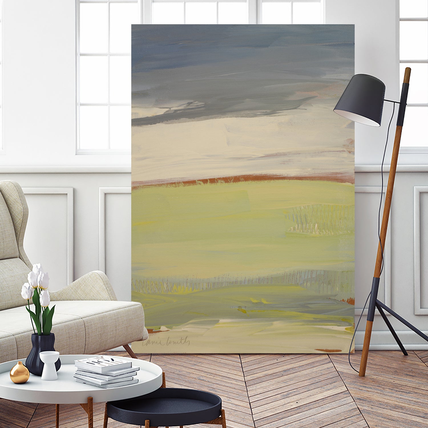 Flatlands I by Lanie Loreth on GIANT ART - abstract flatlands