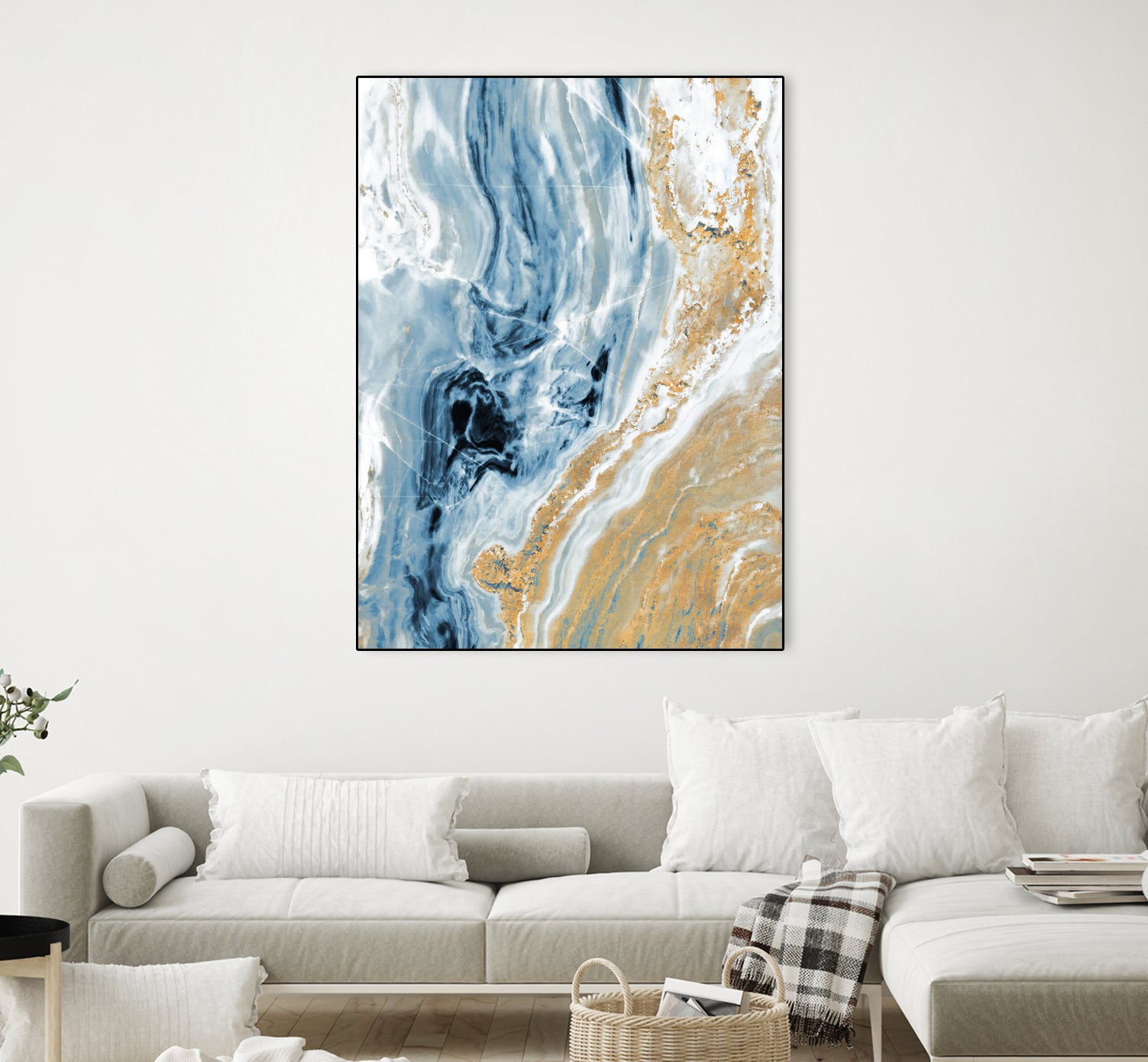 Blue Quartz Top by Susan Bryant on GIANT ART - photography blue