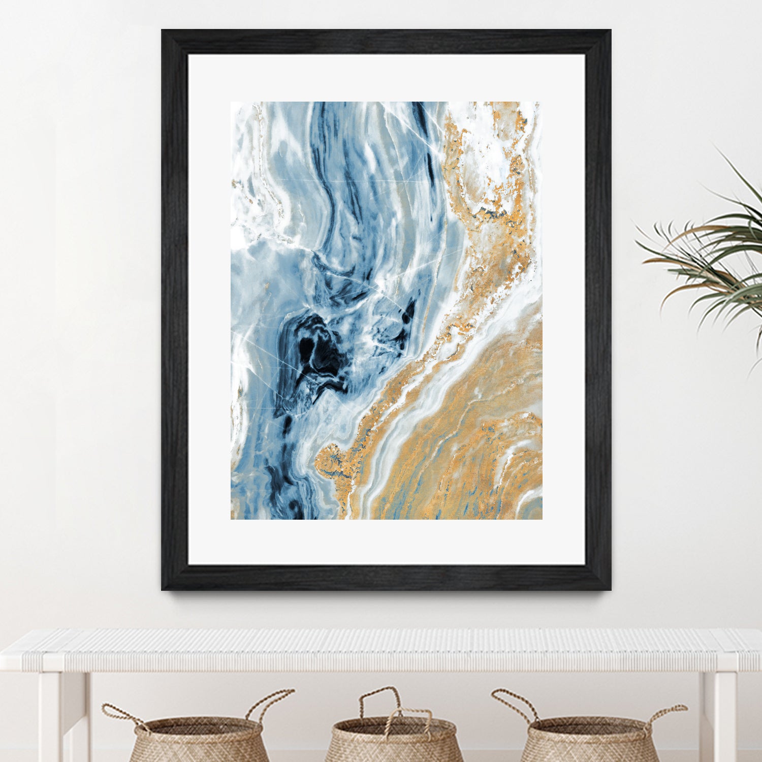 Blue Quartz Top by Susan Bryant on GIANT ART - photography blue