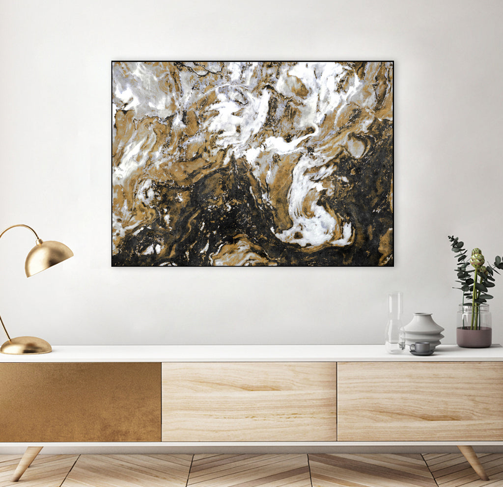 Golden Mix by Susan Bryant on GIANT ART - abstract abstract