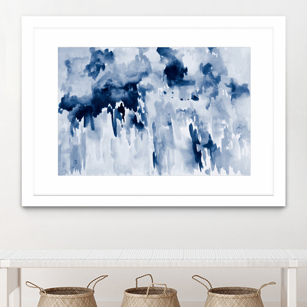 Blueberry Splatter Abstract by Kat Papa on GIANT ART - abstract blueberry