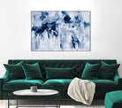 Blueberry Splatter Abstract by Kat Papa on GIANT ART - abstract blueberry