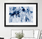 Blueberry Splatter Abstract by Kat Papa on GIANT ART - abstract blueberry