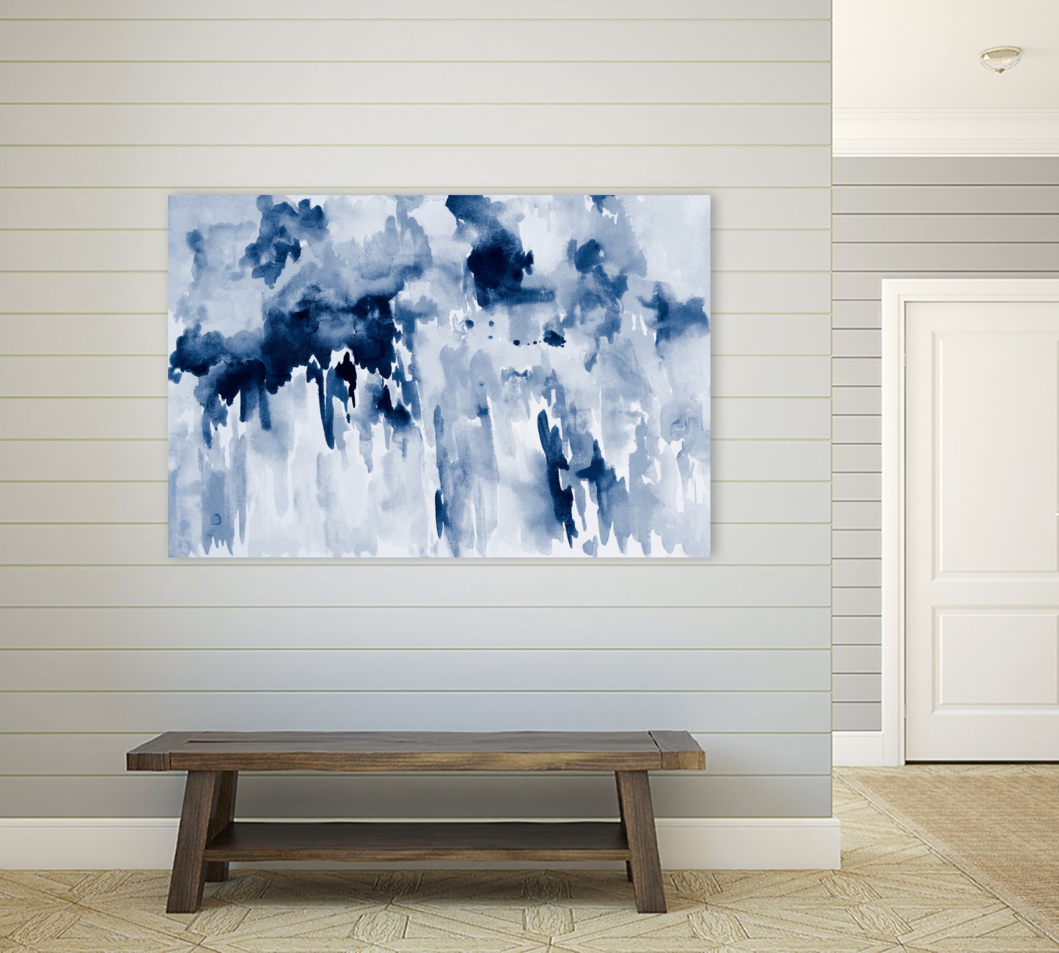 Blueberry Splatter Abstract by Kat Papa on GIANT ART - abstract blueberry