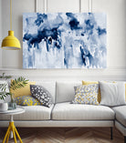 Blueberry Splatter Abstract by Kat Papa on GIANT ART - abstract blueberry