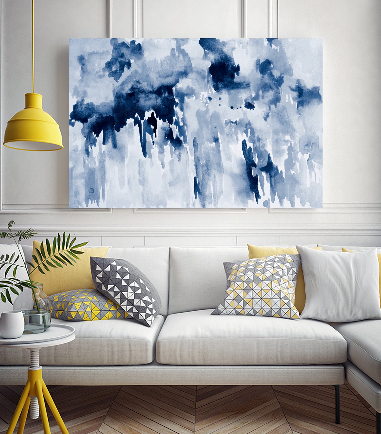 Blueberry Splatter Abstract by Kat Papa on GIANT ART - abstract blueberry
