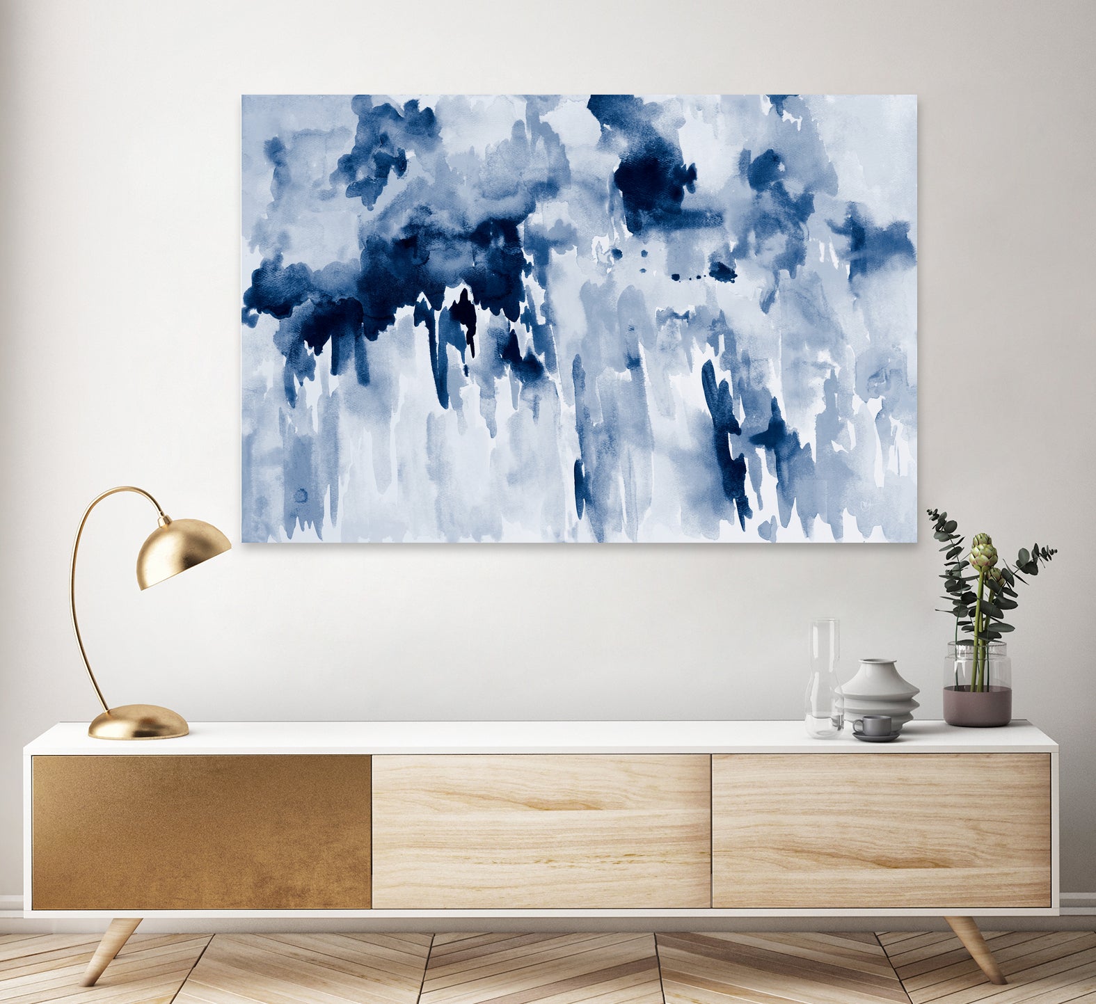 Blueberry Splatter Abstract by Kat Papa on GIANT ART - abstract blueberry