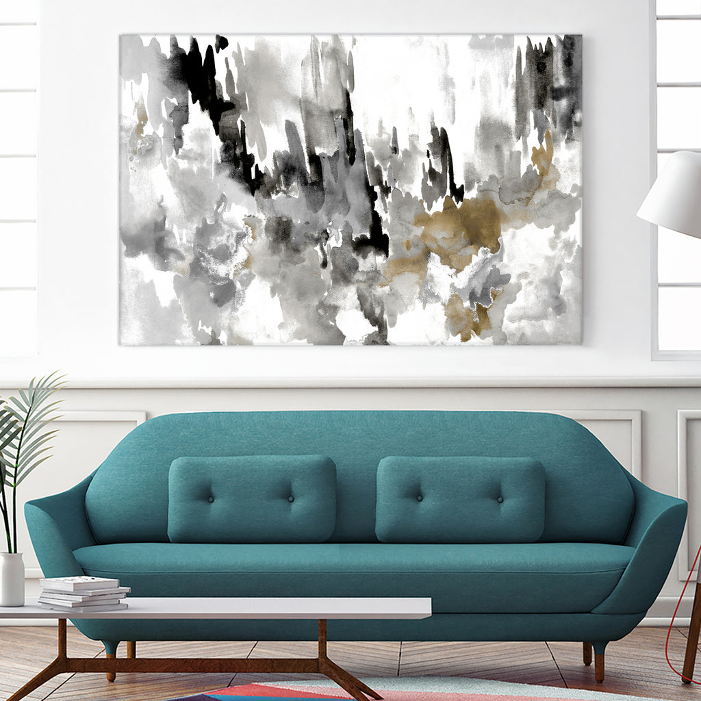 Neutral Splatter by Kat Papa on GIANT ART - abstract neutral
