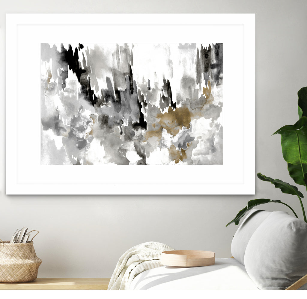 Neutral Splatter by Kat Papa on GIANT ART - abstract neutral