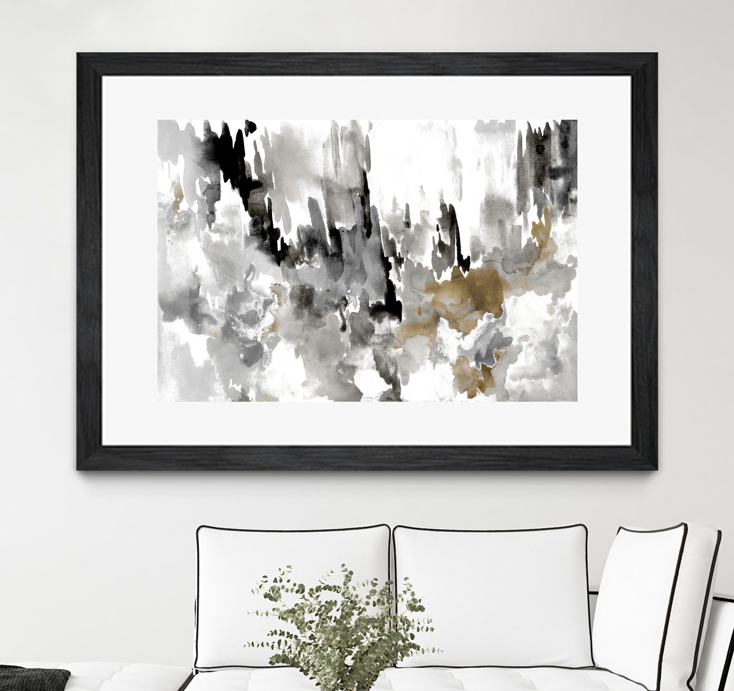 Neutral Splatter by Kat Papa on GIANT ART - abstract neutral