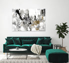 Neutral Splatter by Kat Papa on GIANT ART - abstract neutral