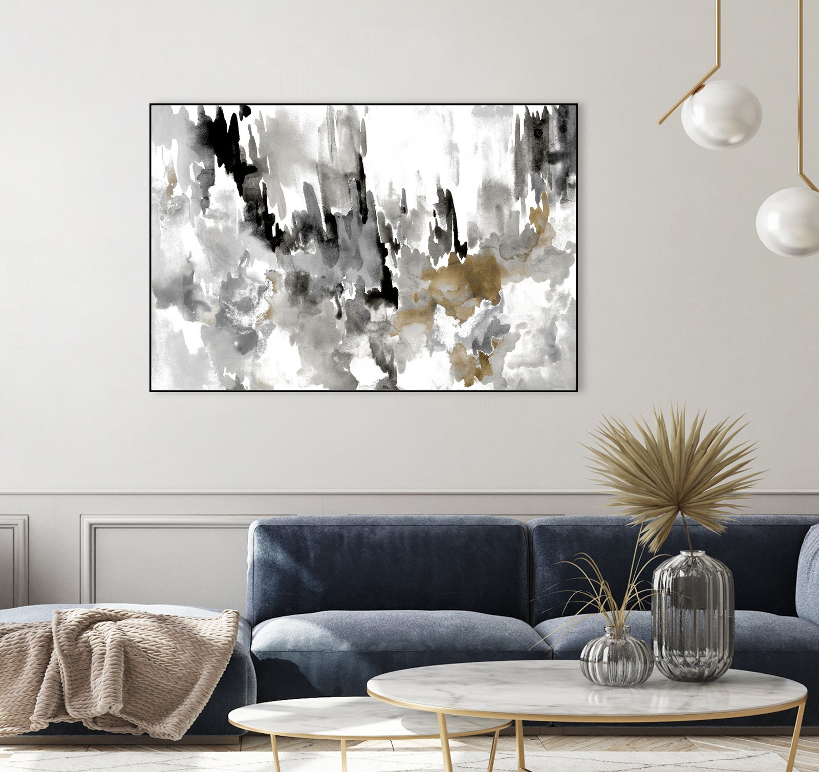 Neutral Splatter by Kat Papa on GIANT ART - abstract neutral