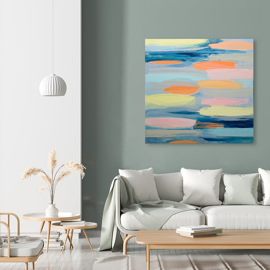 Just Peachy by Ann Marie Coolick on GIANT ART - abstract just