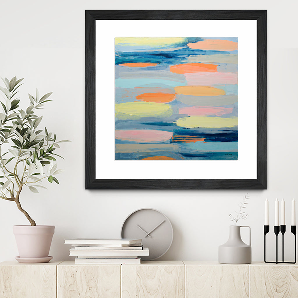 Just Peachy by Ann Marie Coolick on GIANT ART - abstract just