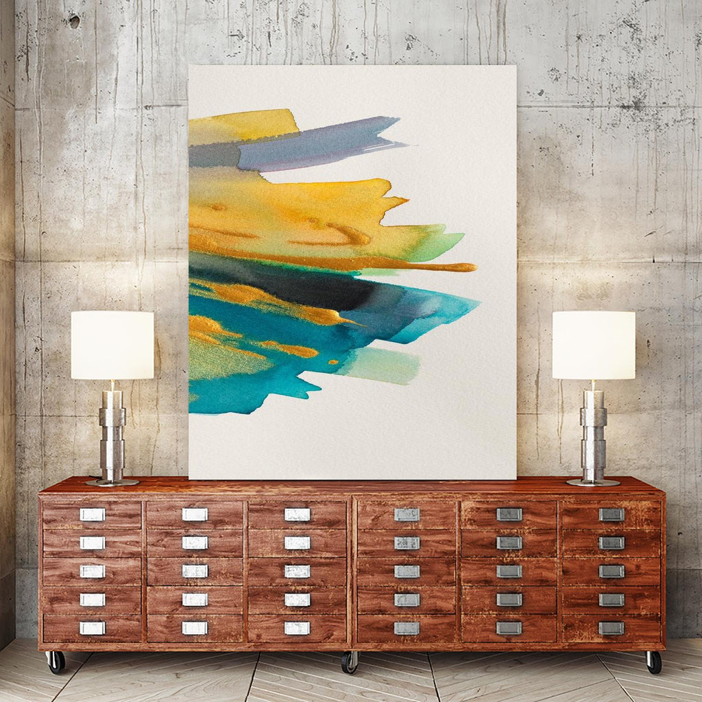 Amber Gold I by Lanie Loreth on GIANT ART - abstract amber