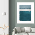 Deep Blue Sea Abstract by Lanie Loreth on GIANT ART - abstract deep