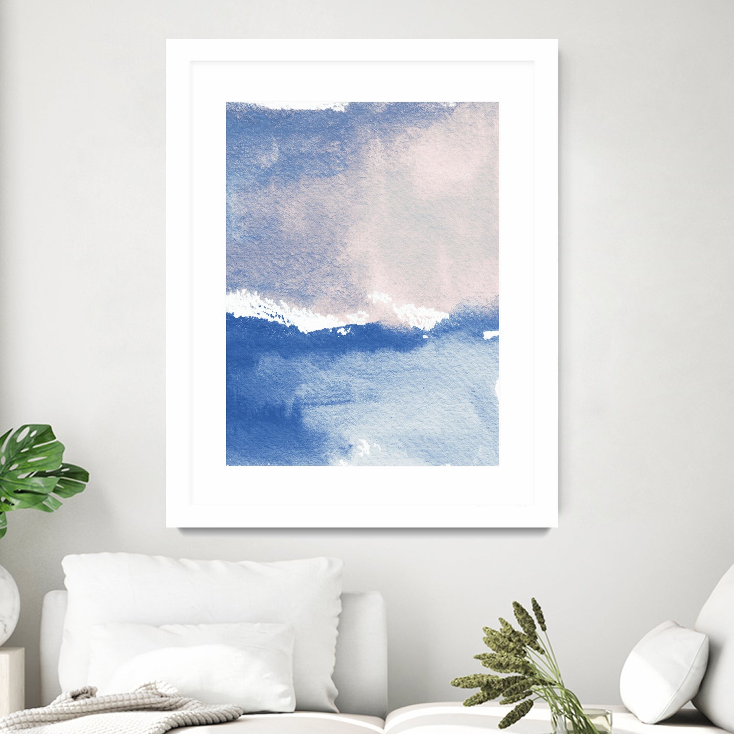 Blue Skies by Elizabeth Medley on GIANT ART - abstract abstract