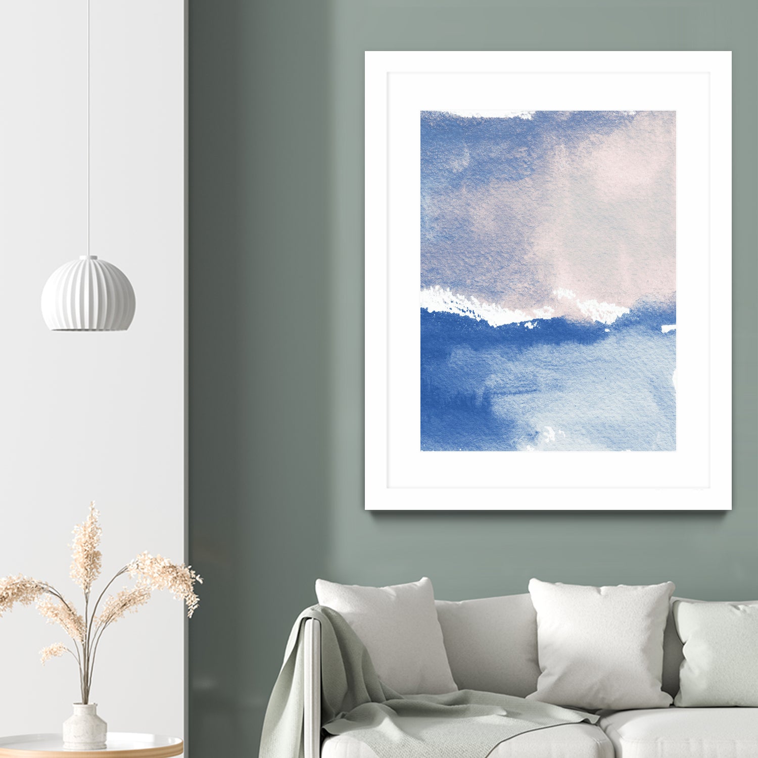 Blue Skies by Elizabeth Medley on GIANT ART - abstract abstract