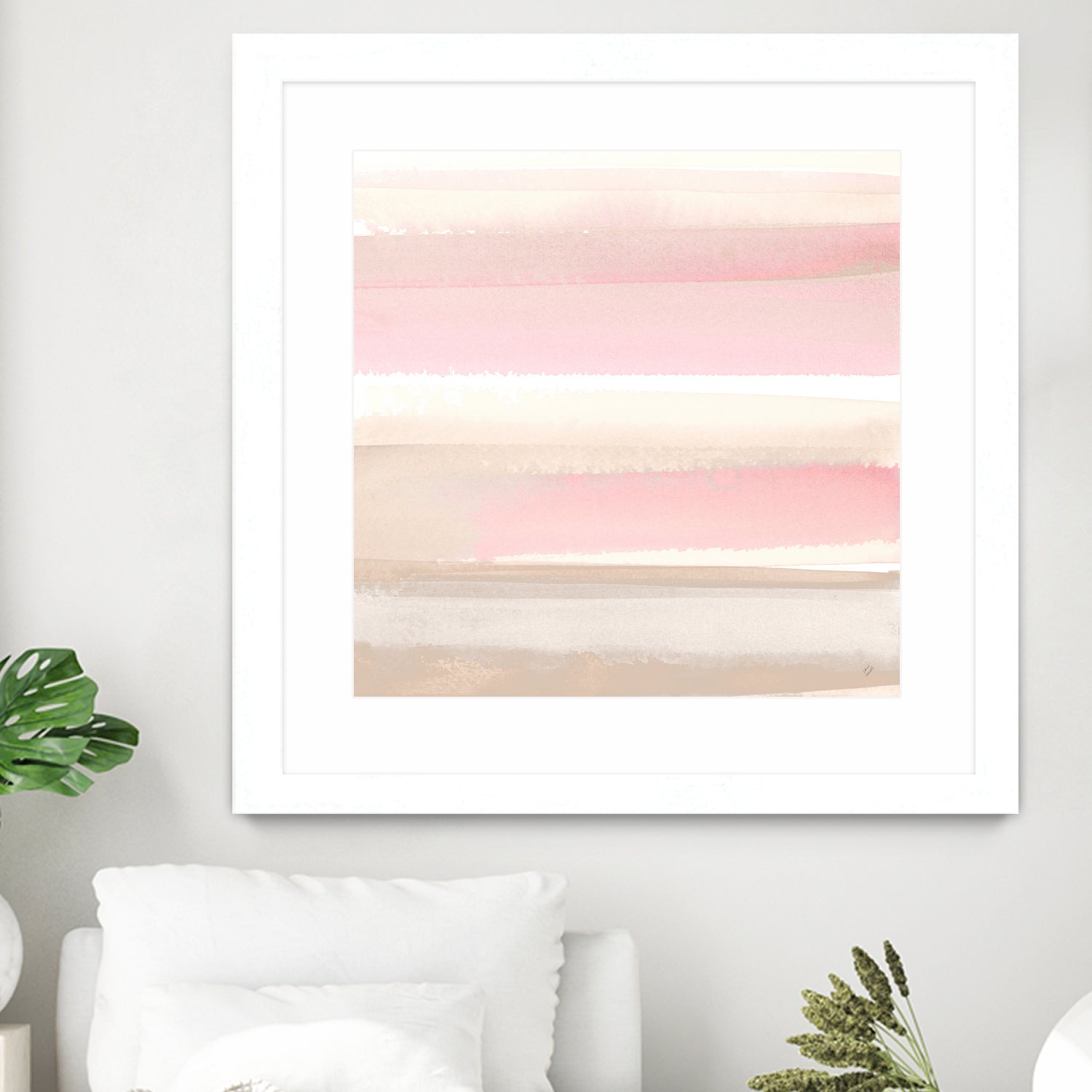 Blush Pasture II by Lanie Loreth on GIANT ART - abstract blush